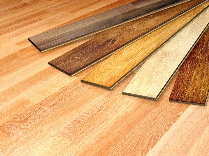 Hardwood Flooring Of Different Colors